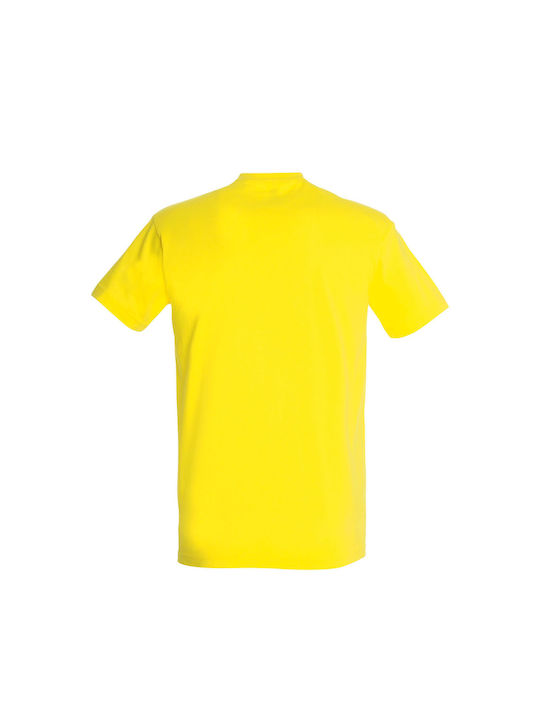 T-shirt Unisex " Animal Deejay ", Lemon