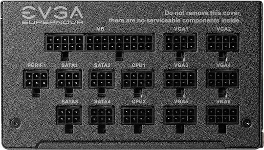 EVGA SuperNOVA 1000 P3 1000W Μαύρο Τροφοδοτικό Υπολογιστή Full Modular 80 Plus Platinum