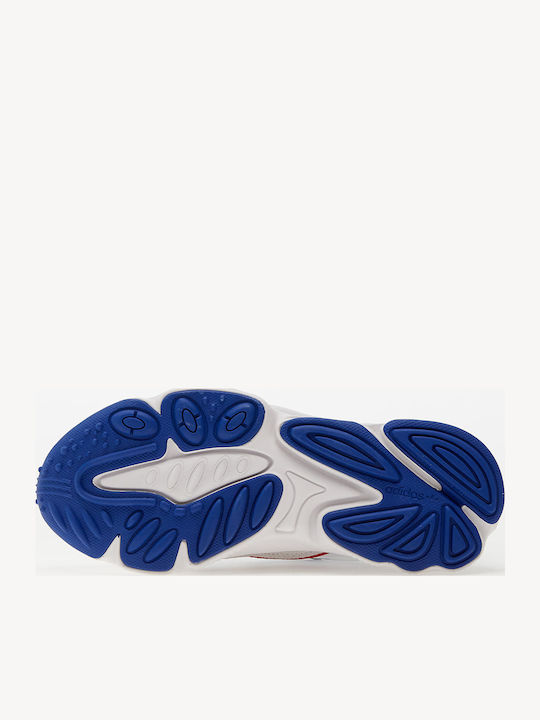 Ozweego Мъжки Чънки Маратонки White / Crystal White / Royal Blue