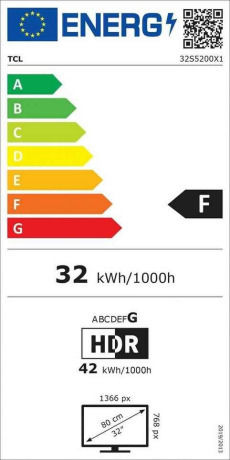 TCL Smart Τηλεόραση 32" HD Ready LED 32S5200 HDR (2021) 32S5200