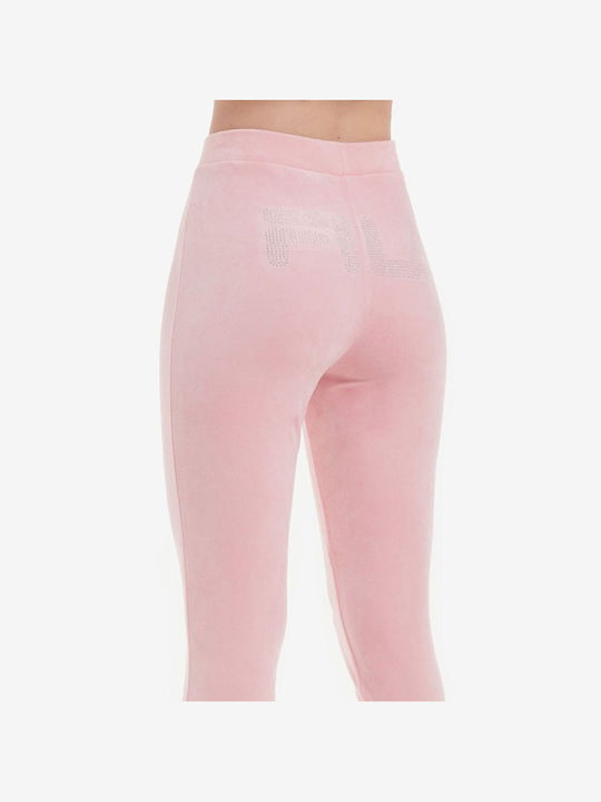 Fila Didi Frauen Lang Leggings Hochgeschnitten Rosa