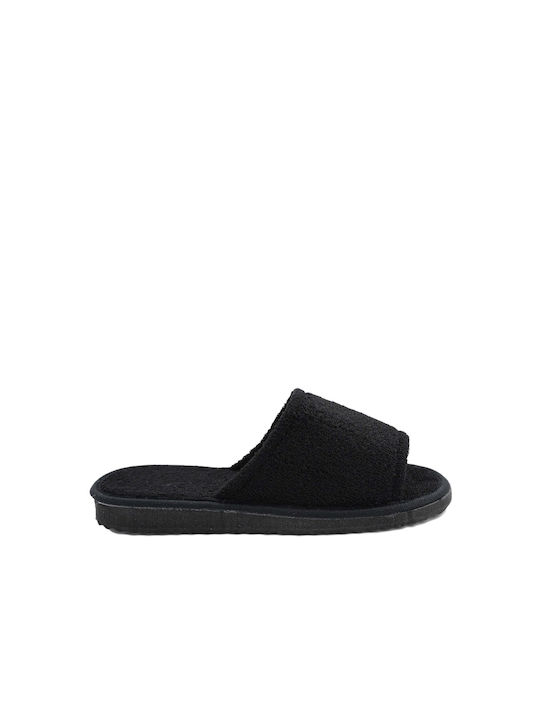 Shoelover Terry Women's Slipper In Black Colour