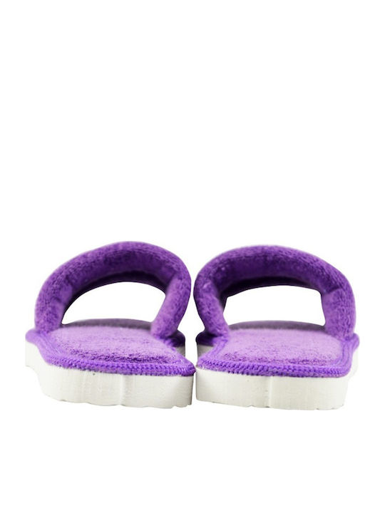 Terry Winter Women's Slippers Purple