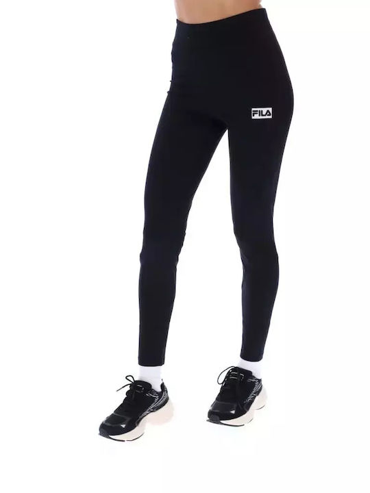 Fila Mandy Frauen Lang Leggings Hochgeschnitten Schwarz