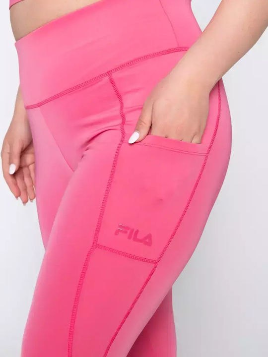 This Way Women's Cropped Legging High Waisted Fuchsia