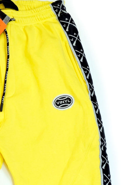 Sweatpants with Elastic Yellow