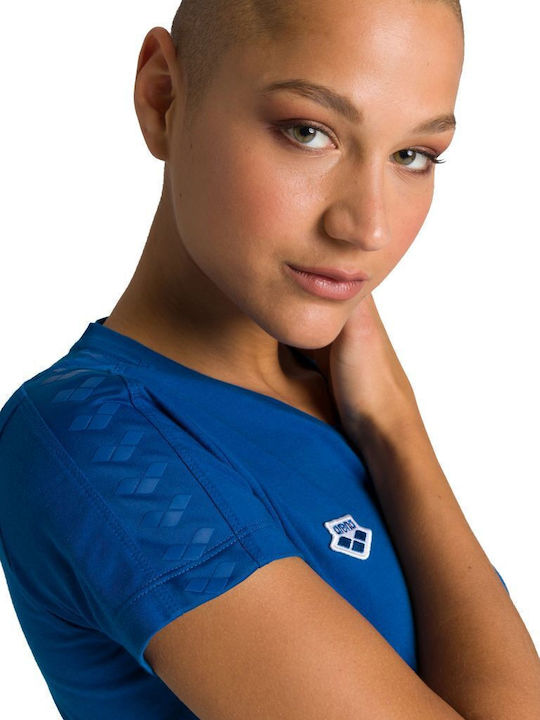 Damen T-Shirt Blau