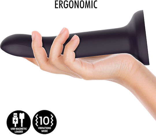 Mythology Duman Mystic Vibrator G-Spot with Remote Control 20cm Black