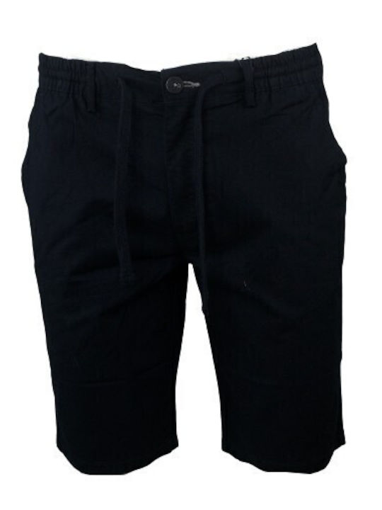 Double A Men's Shorts Chino Navy Blue