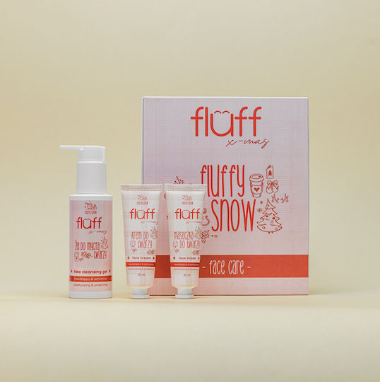 Fluff Fluffy Snow Set Îngrijire pentru Hidratare & Curățare facială