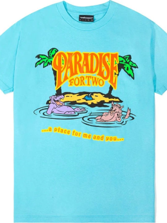 The Hundreds Paradise T21P201028 T-shirt Light Blue