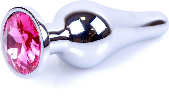 Boss Of Toys Πρωκτική Σφήνα Silver / Fuchsia 9.5cm