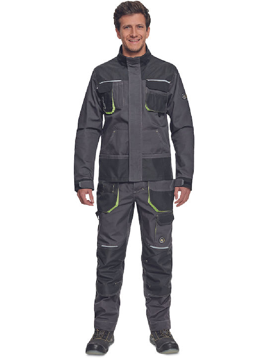 Cerva Greendale Work Jacket Reflective Gray