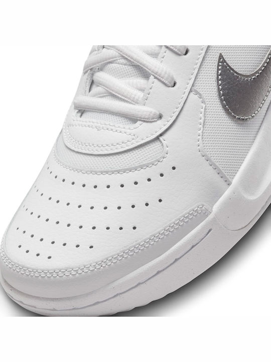 Nike Zoom Lite 3 Γυναικεία Παπούτσια Τένις για Σκληρά Γήπεδα White / Metallic Silver
