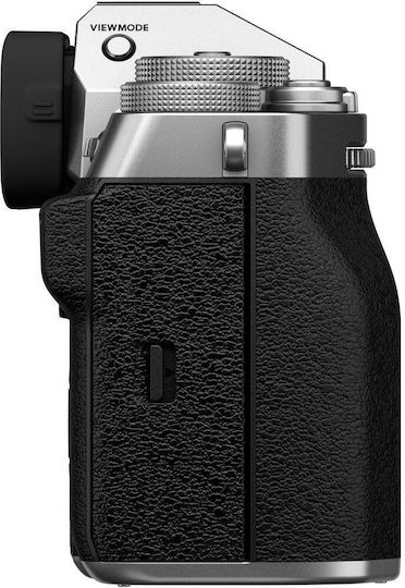 Fujifilm X-T5 Mirrorless Cameră Kit (XF 16-80mm F4 R OIS WR) Argintie