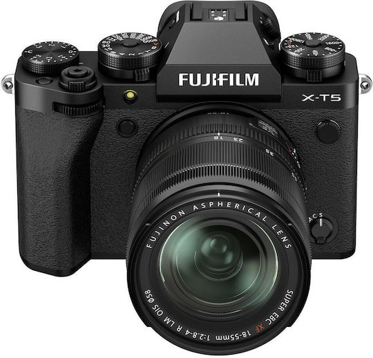 Fujifilm X-T5 Mirrorless Camera Kit (XF 18-55mm F2.8-4 R LM OIS) Black