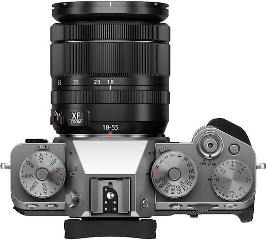 Fujifilm X-T5 Spiegellose Kamera Kit (XF 18-55mm F2.8-4 R LM OIS) Silber