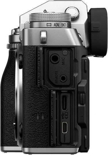 Fujifilm X-T5 Spiegellose Kamera Kit (XF 18-55mm F2.8-4 R LM OIS) Silber