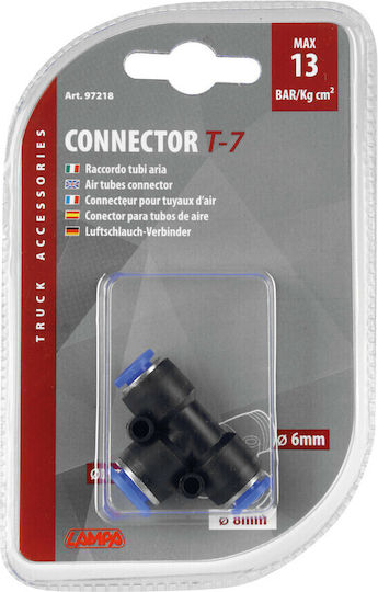 Lampa L9721.8 Connector Triple 6/8mm