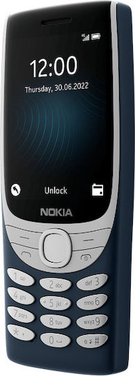Nokia 8210 Dual SIM Κινητό με Κουμπιά Blue