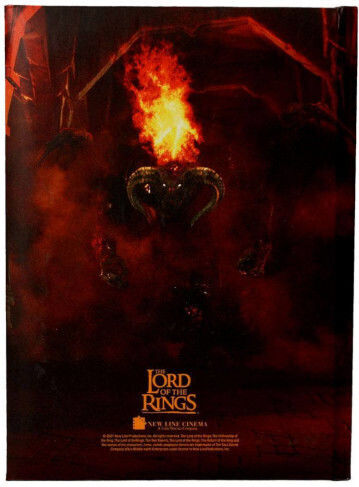 Sd Toys Lord of the Rings Σημειωματάριο A5 90 Φύλλων Ριγέ Πολύχρωμο