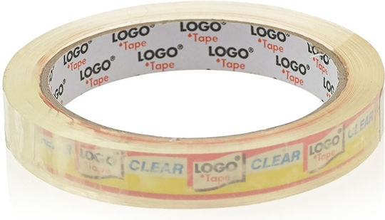 Logo Tape Tape Clear 15mm x 66m 1pcs Transparent