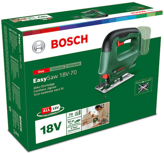 Bosch Easy Saw 18V-70 Jig Saw 18V Solo