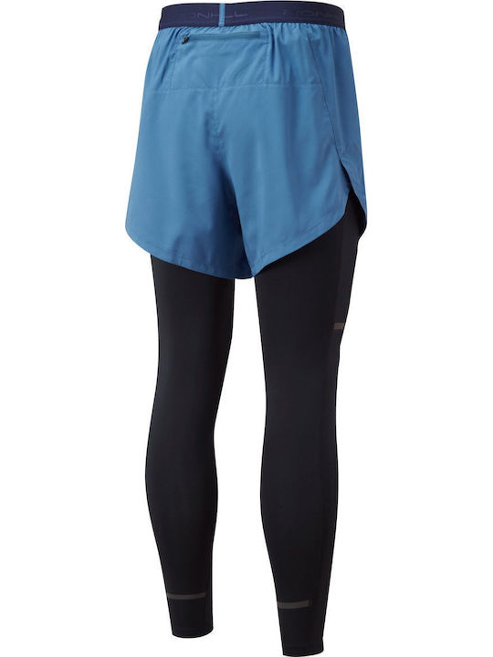 Ronhill Life Twin Tight Men's Sports Long Leggings Black
