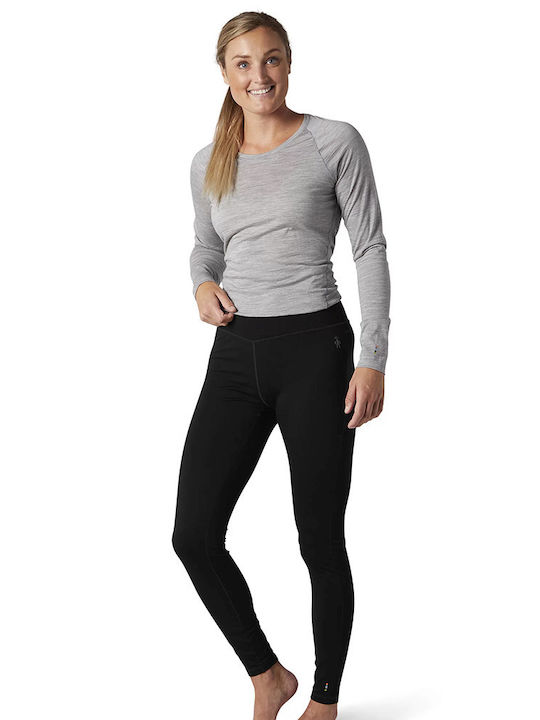 Smartwool Base Merino Damen Thermo Hose Schwarz