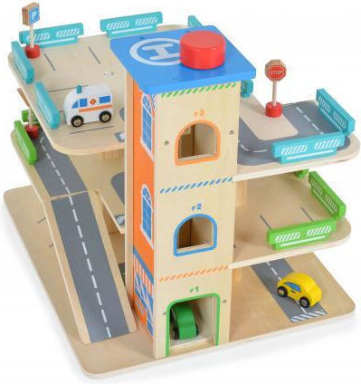 Ecotoys Γκαράζ με Ανελκυστήρα Γκαράζ