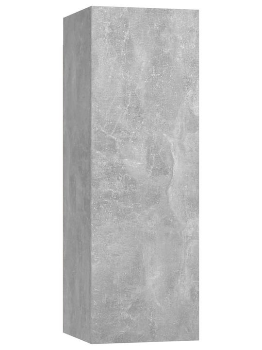Wohnzimmer TV-Einheit Gray L80xB30xH150cm