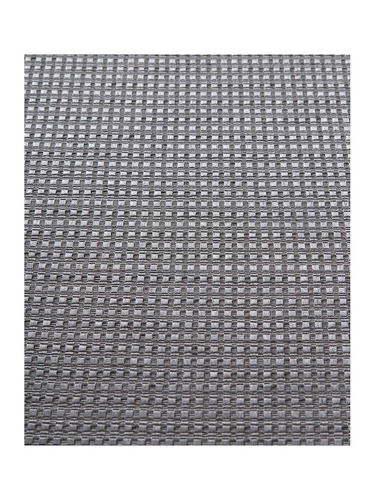 Silk Fashion Checkered Nelly Grey 85x85cm