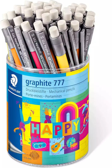 Staedtler Graphite 777 Μηχανικό Μολύβι 0.5mm με Γόμα 1τμχ (Διάφορα Χρώματα)