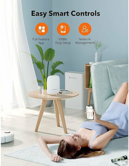TaoTronics TT-ND001 Access Point με Mesh Wi‑Fi 5 Tri Band (2.4 & 5 & 5GHz) Διπλό Kit