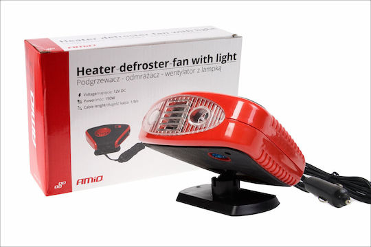 AMiO Αερόθερμo Αυτοκίνητου 12V 150W