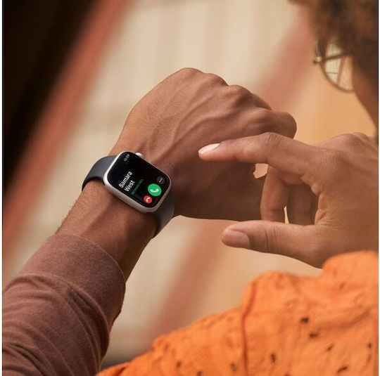 Apple Watch Series 8 Aluminium 41mm Waterproof with Heart Rate Monitor ((Product) Red)