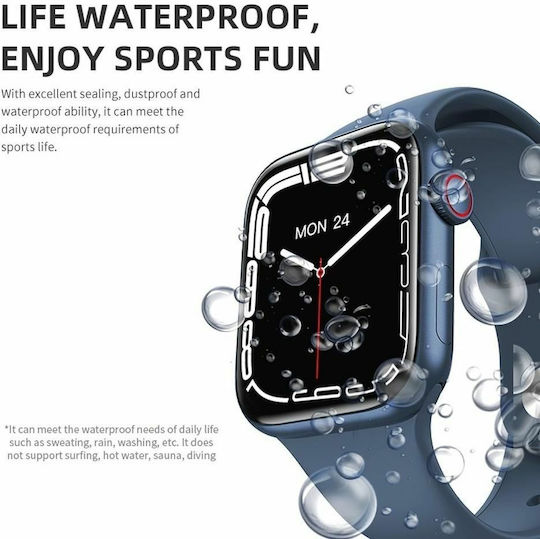 NO.1 N78 Smartwatch με Παλμογράφο (Ροζ)