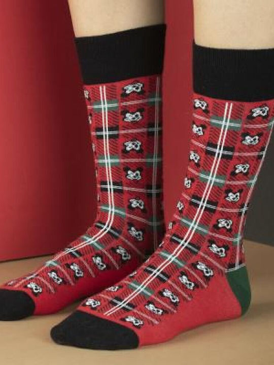 Cerda Mickey Weihnachtssocken Mehrfarbig 3Pack