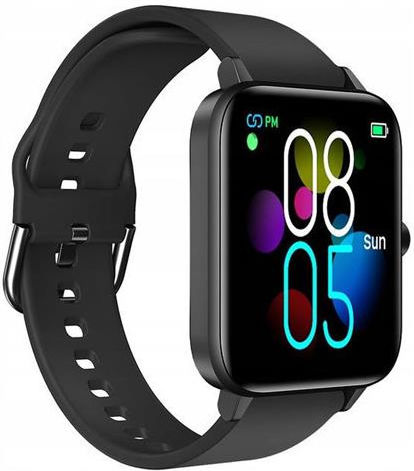 Cubot C7 Stainless Steel Smartwatch με Παλμογράφο (Μαύρο)