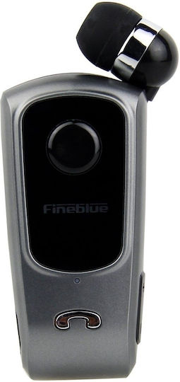 Fineblue F920 In-ear Bluetooth Handsfree Ακουστικό Πέτου Ασημί
