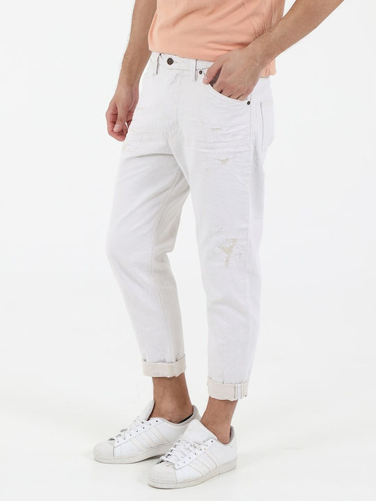 Rod Herren Jeanshose Weiß