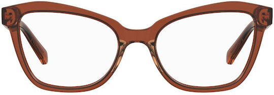 Rame Ochelari Pentru Femei Acetat Fluture Burgundy MOL604 FMP