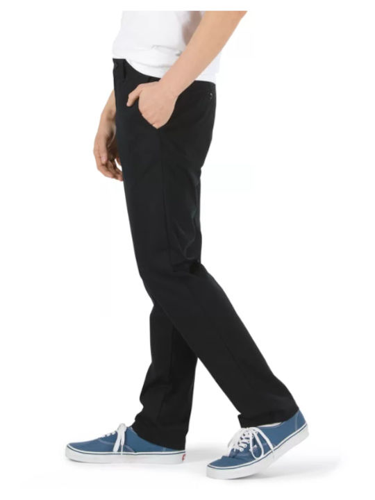 Kinder Hose Chino Stoff Schwarz
