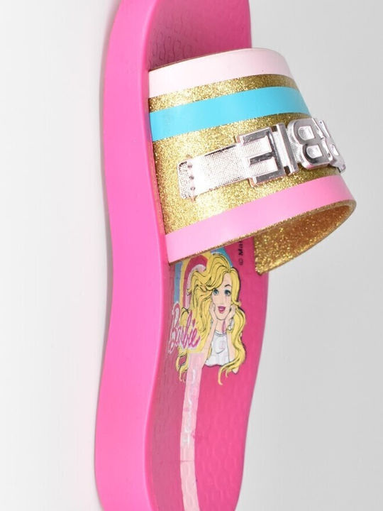 Παιδικές Σαγιονάρες Slides Barbie Ροζ
