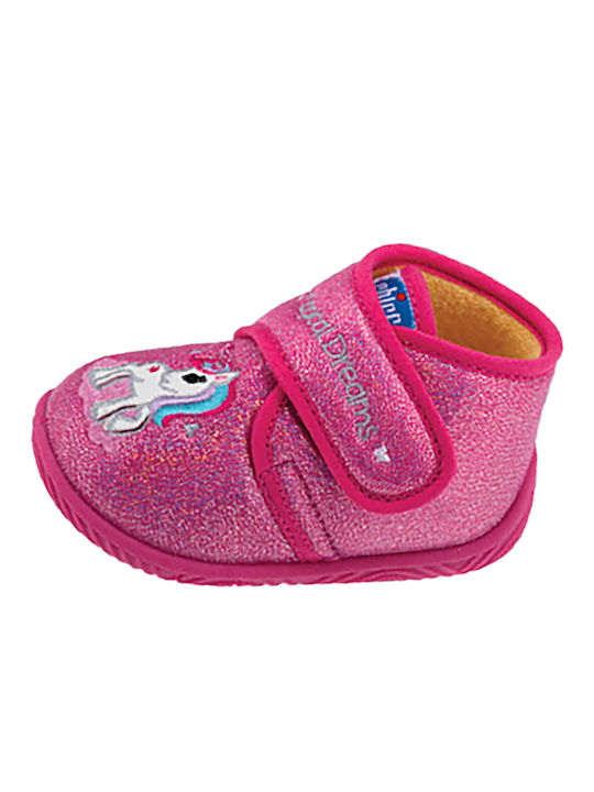 Chicco Kids Slipper Ankle Boot Fuchsia