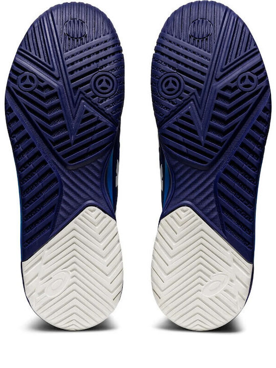 ASICS Gel-Resolution 8 Ανδρικά Παπούτσια Τένις για Όλα τα Γήπεδα Dive Blue / White