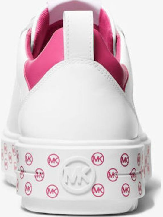 Emmett Logo Charm Adidași Pentru Femei Albi