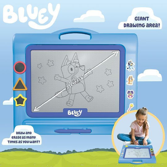 Giochi Preziosi Bluey Deluxe Double Sided Draw & Erase Board 37x33cm
