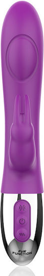 Dream Love Fun Function Combi Double Tapping Δονητής Rabbit 21cm Purple