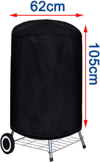 Grill Cover Black 62cmx62cmx105cmcm